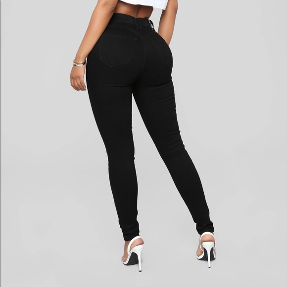 Fashion Nova Get You Alone Skinny High Waist Jeans - Picture 2 of 2